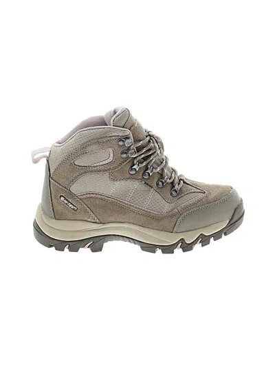 Pre-owned Hi-tec Ankle Boots In Gray