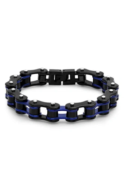 Hmy Jewelry Two-tone Bracelet In Black