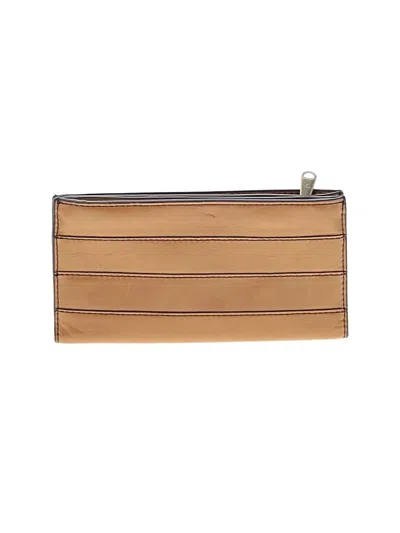 Pre-owned Hobo Bag Leather Wallet In Tan
