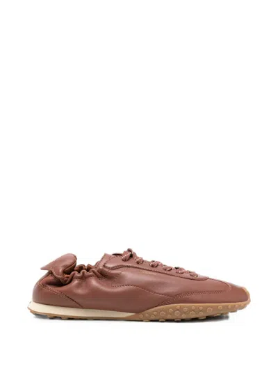 Hoff Bridge Napa Leather Sneakers In Multi