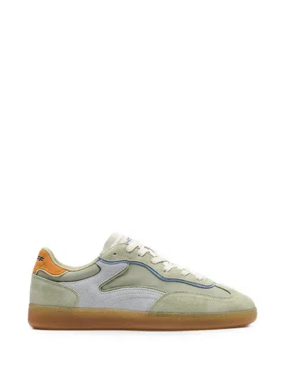 Hoff Park Suede-panelled Sneakers In Green