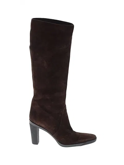 Pre-owned Hogan Boots In Brown