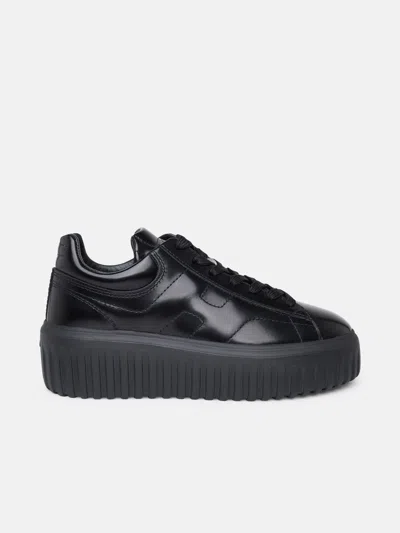 Hogan Sneaker H-stripes In Black