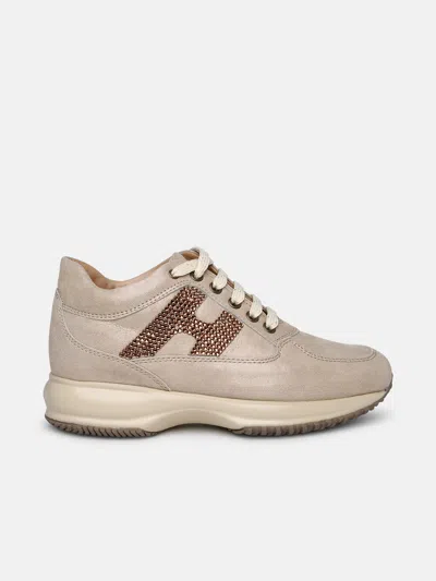 Hogan Sneaker Interactive In Beige