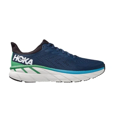 Pre-owned Hoka Clifton 7 'moonlit Ocean' In Blue