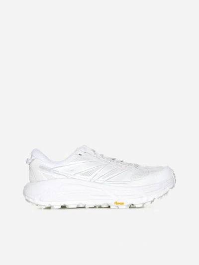 Hoka U Mafate Speed 2 Sneakers In White,lunar Rock
