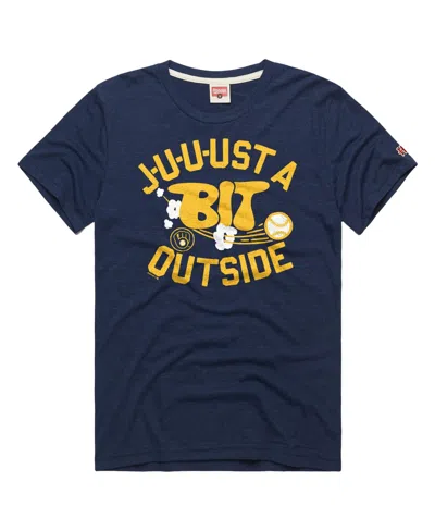 Homage Men's Graphic T-shirt In Blue