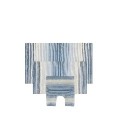 Home Weavers Gradiation Bath Rugs In Grey