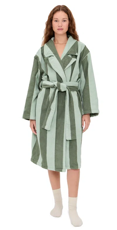 Hommey Robe Peppermint In Green
