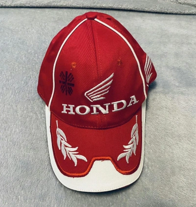 Pre-owned Honda X Racing Hype Gb Formula Uno Honda Racing Cap Big Logo Hat In Red