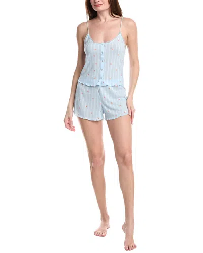Honeydew 2pc Somewhere Sunny Cami & Shortie Pajama Set In Blue