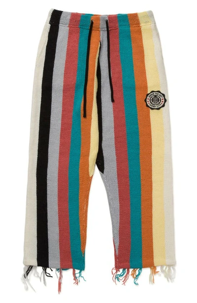Honor The Gift Heritage Ankle Sweatpants In Yellow Multi Stripe