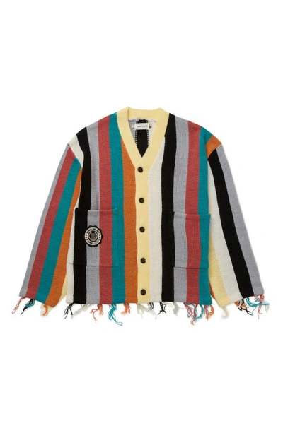 Honor The Gift Heritage Stripe Cardigan In Multicolor