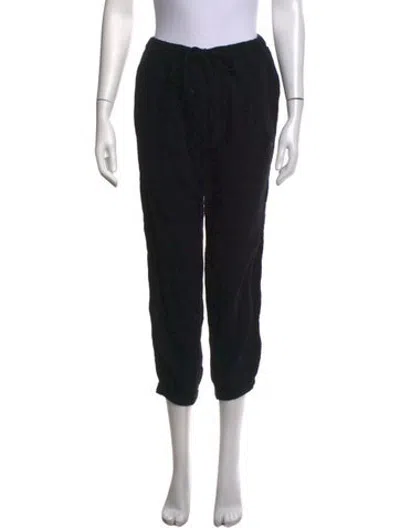 Pre-owned Honorine Straight Leg Pants In Black