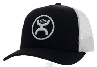 Hooey O-classic 6-panel Snapback Cap In Black/white