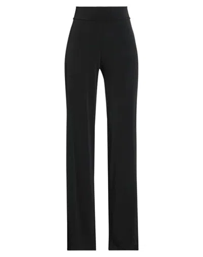 Hopper Woman Pants Black Size Xl Polyester, Elastane