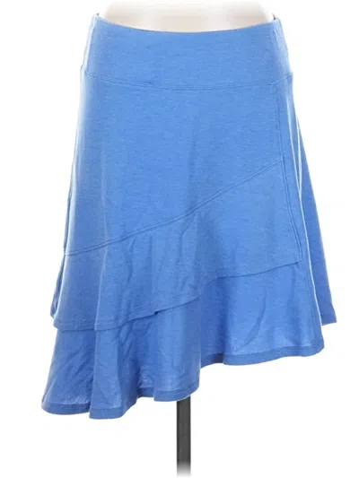 Pre-owned Horny Toad Casual Skirt In Blue