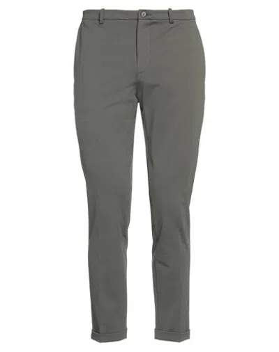 Hōsio Man Pants Military Green Size 40 Cotton, Polyamide, Elastane