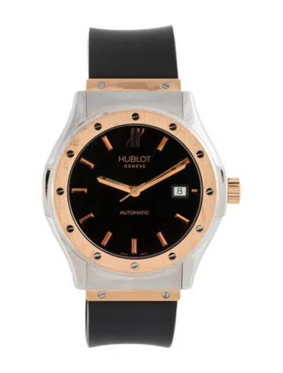 Pre-owned Hublot Classic Fusion Watch In Multicolor