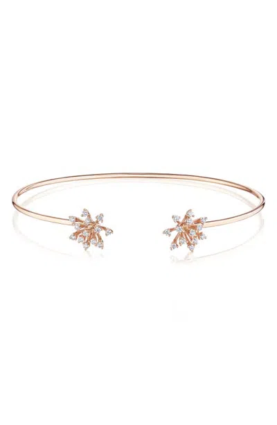 Hueb Pulso 18k Gold Diamond Cuff Bracelet