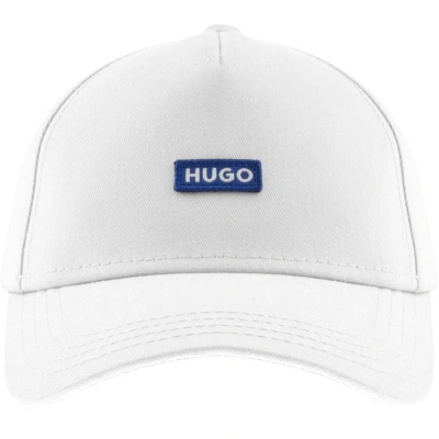 Hugo Blue Jinko Baseball Cap White