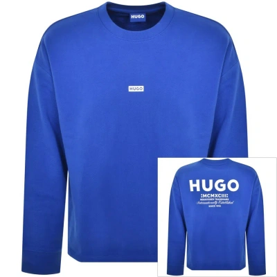 Hugo Blue Naviu Sweatshirt Blue