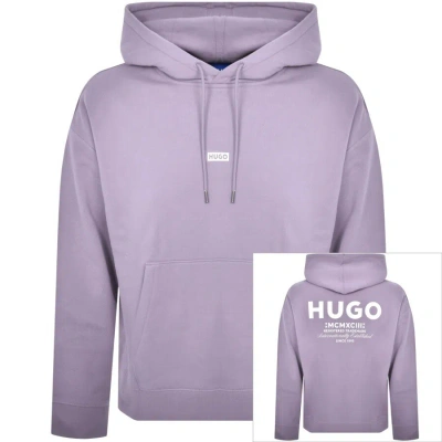 Hugo Blue Nazardo Hoodie Purple