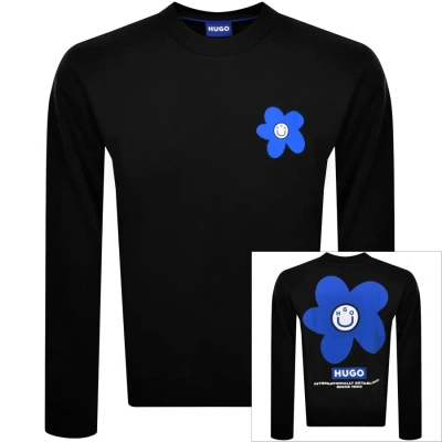 Hugo Blue Needvell Sweatshirt Black
