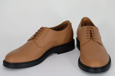 Pre-owned Hugo Boss Dress Shoes, Mod. Saul_derb_lt, Size 42 / Us 9, Light/pastel Brown