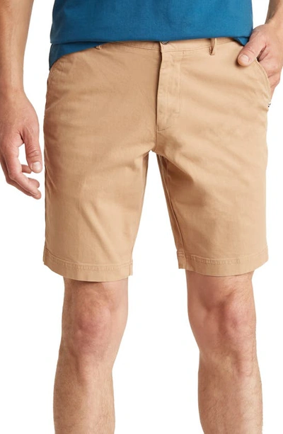 Hugo Boss Slice Shorts In Medium Beige