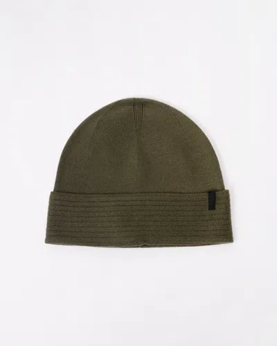 Hugo Boss Termix Mens Beanie In Green