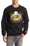 Hugo Boss X Nfl Crewneck Sweatshirt In Pittsburgh Steelers Black