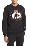 Hugo Boss X Nfl Crewneck Sweatshirt In Tampa Bay Buccaneers Black