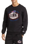 Hugo Boss X Nfl Crewneck Sweatshirt In Buffalo Bills Black