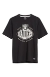 Hugo Boss X Nfl Stretch Cotton Graphic T-shirt In Las Vegas Raiders Black