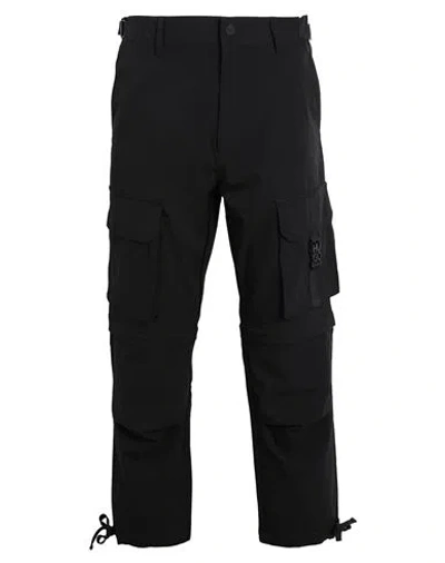 Hugo Man Pants Black Size 34 Polyester