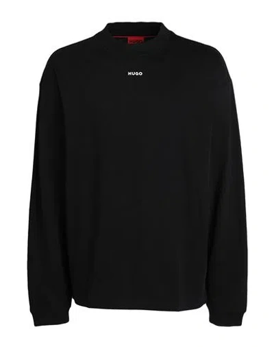 Hugo Man T-shirt Black Size L Cotton