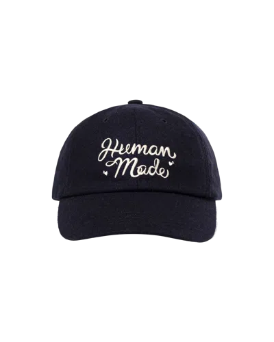 Human Made Kids' 6panel Wool Cap In Black