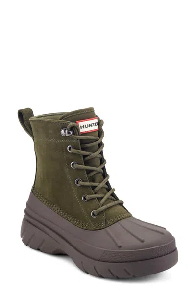 Hunter Roam Waterproof Boot In Green