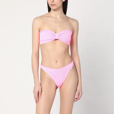 Hunza G Jean Bikini Set In Pink