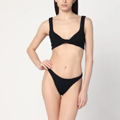 Hunza G Juno Bikini Set In Black