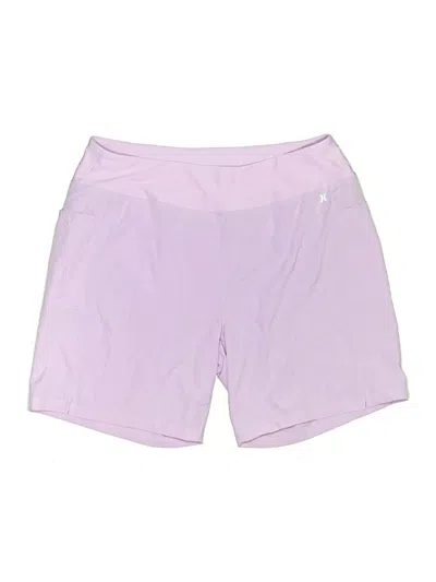 Pre-owned Hurley Athletic Shorts In Purple