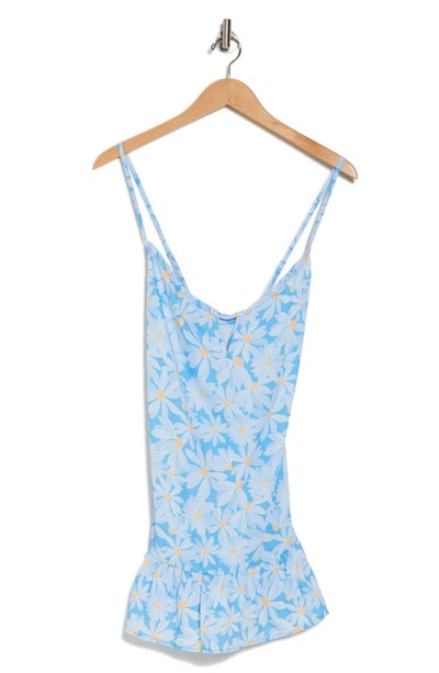 Hurley Daisy Me Cover-up Dress In Bluebell