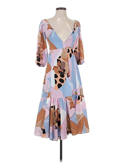 Pre-owned Hutch Cocktail Dress In Blue