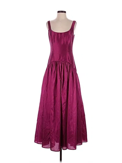 Pre-owned Hutch Cocktail Dress In Burgundy