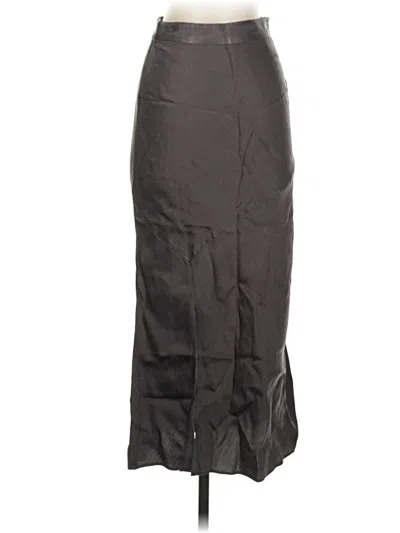 Pre-owned Hutch Formal Skirt In Gray