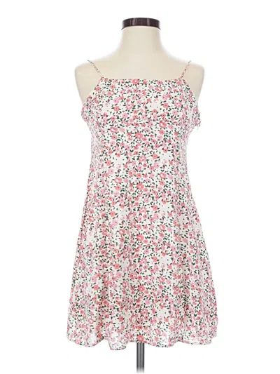 Pre-owned Hyfve Casual Dress In White