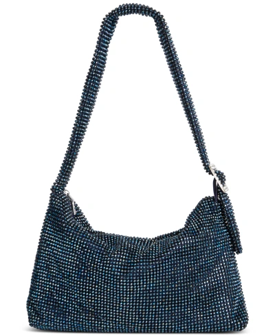 Inc International Concepts Diamond Mini Soft Shoulder Bag, Created For Macy's In Sapphire Crush