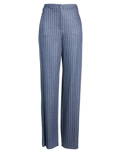 Iblues I Blues Woman Pants Navy Size 4 Viscose, Polyester, Cotton, Elastane