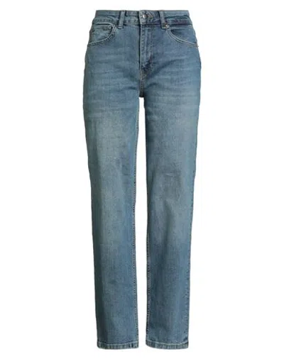 Ice Iceberg Woman Jeans Blue Size 32 Cotton, Elastane